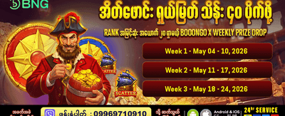 နေ့စဉ်ဘောနပ်စ်နှင့် အထူးပရိုမိုးရှင်းများ